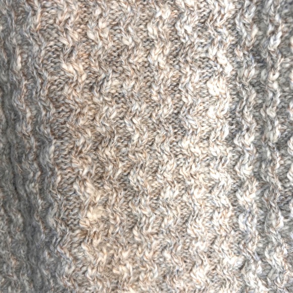 Vintage Tundra 100% Virgin Wool Knit Shawl Collar Cardigan Button Up Sweater L - Picture 3 of 6